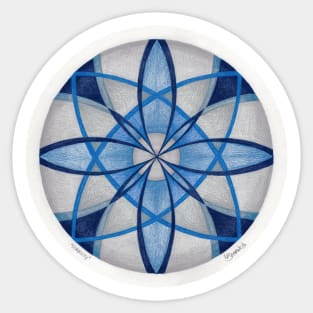 "Stability" Alignment Mandala Sticker